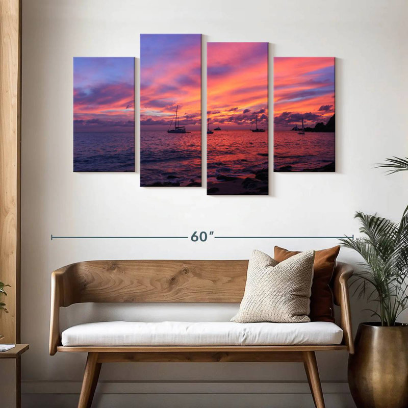 Nicci St. Barts Seascape, 32" H x 52" W