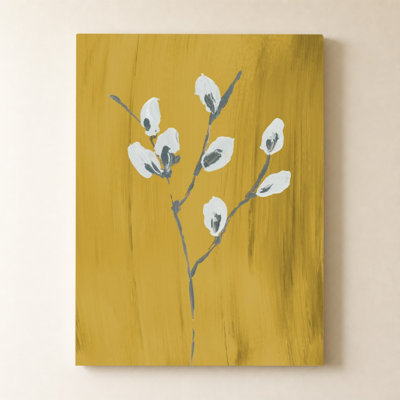 Gold Willow II by Lucille Price - Graphic Art on Canvas