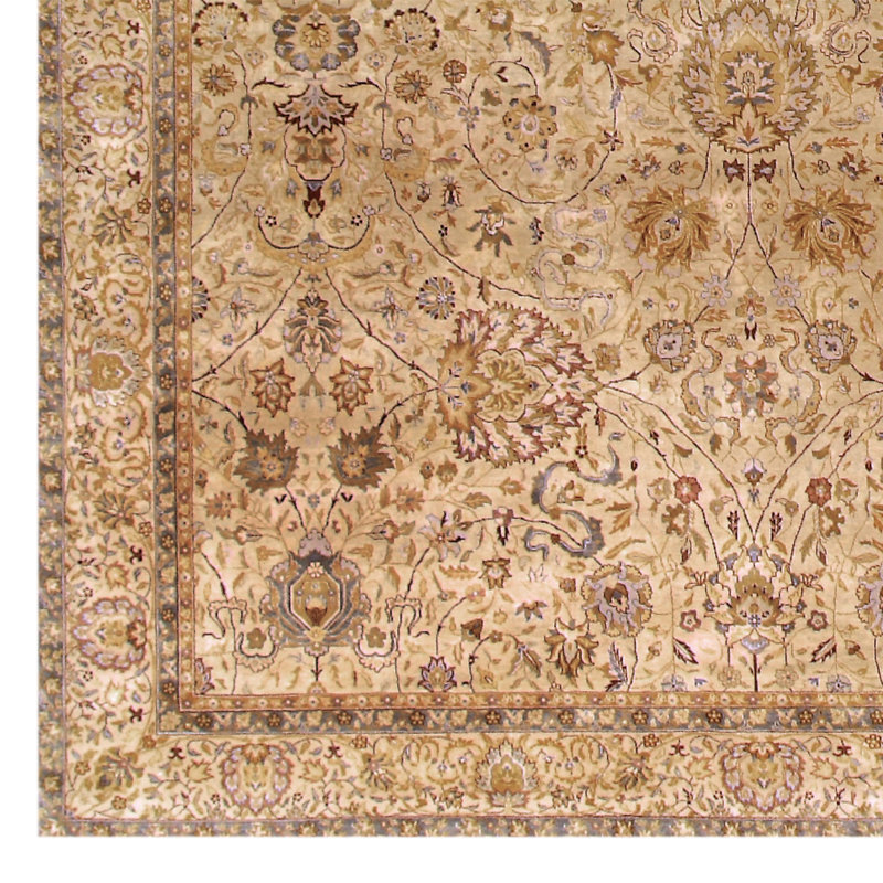 Wool Oriental Indoor Rug, Rectangle 5' x 7'