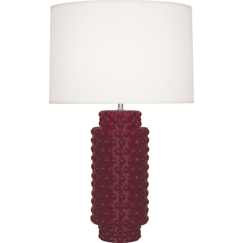 Dolly Table Lamp, 21.5" H x 15" W x 15" D, Egg Blue