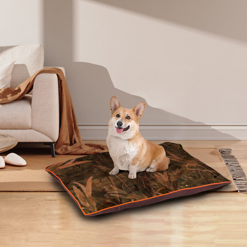 Matelas pour chien avec housse amovible, H 5,1 po x l 23,6 po x P 15,7 po