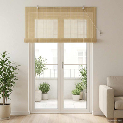 Bamboo Roller Blind