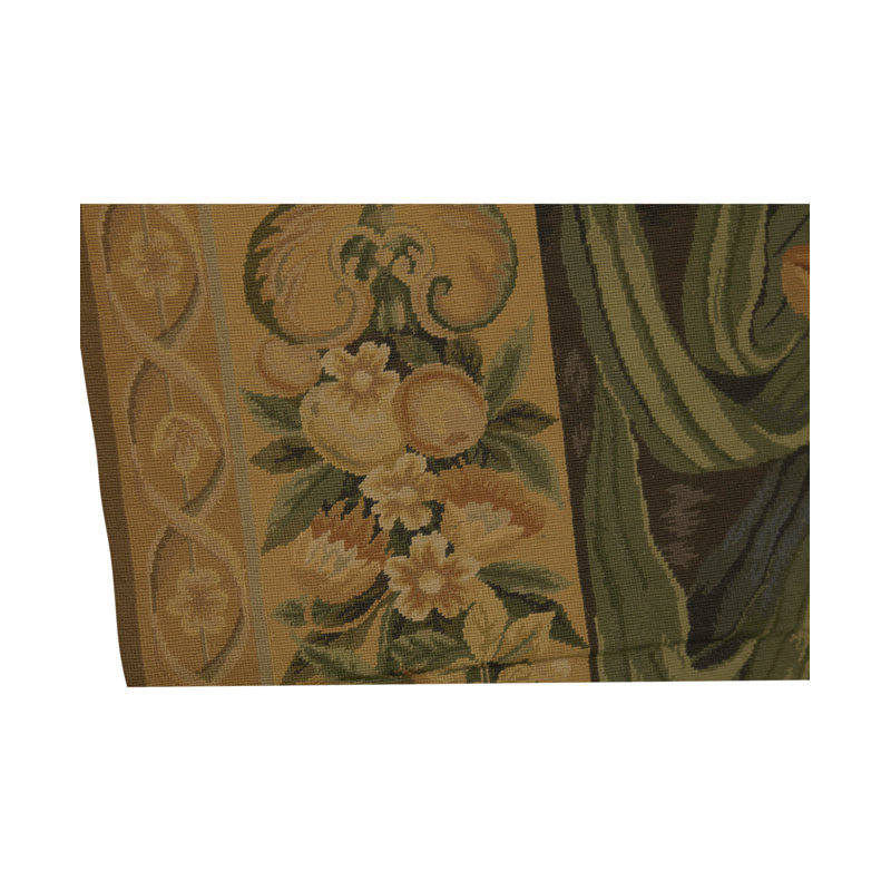 Hand-Knotted High-Quality Brown Area Rug