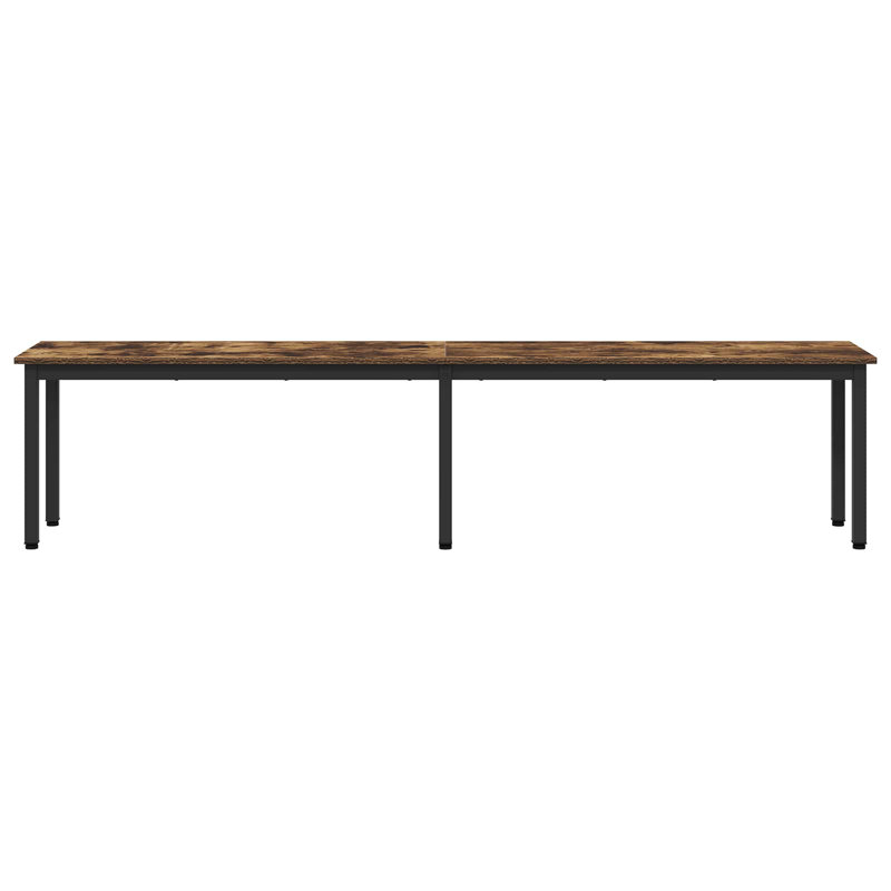  Bench Engineered Wood Dining Seating Furniture Modern Living Room Home