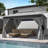Lausaint Home 10'x13' Steel Patio Gazebo-103591279