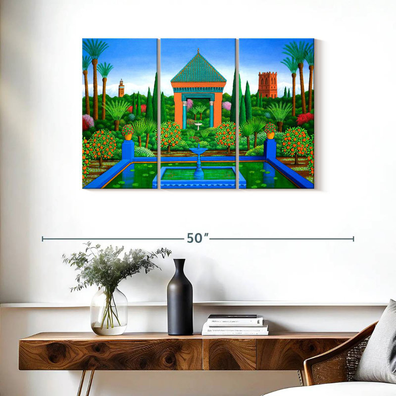 Rorry Marjorelle Oranges, 24" H x 38" W