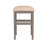 Rustic 5pc Dining Set Counter Height Dining Table w Storage drawer Faux Marble Top 4x Stools Light Grey Dining Room Furniture