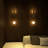 Krishma LED Flush Mounted Sconce