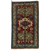 One-of-a-Kind 5'2" X 7' Hand Knotted Area Rug