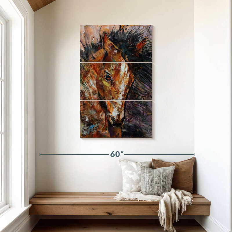 Brampt Colt Horse, 45" H x 28" W