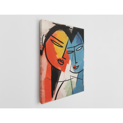 Minimal and Whimsical Doodle Art Canvas Print, Modern Wall Art Decor for Home & Office