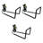 Metal Wall Organizer with Key Hooks