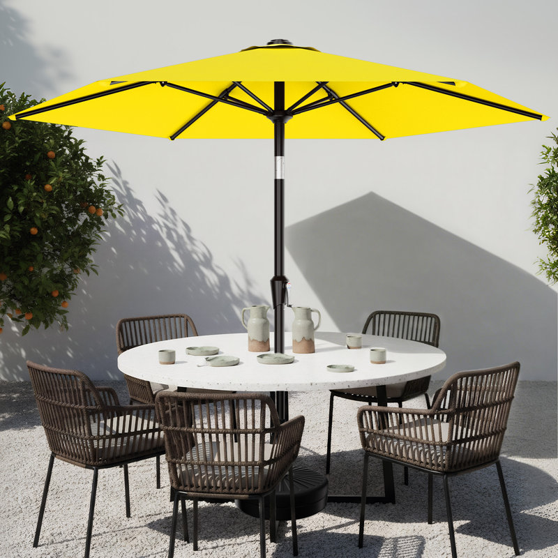  Parasol de marché 9 pi , Jaune