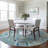 Vespera Teal Washable Indoor-Outdoor Rug - -59781454
