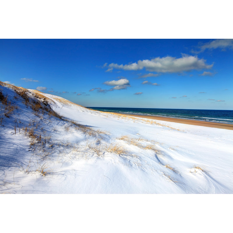 Winter On Cape Cod by DenisTangneyJr - No Frame Art Prints on Canvas, 30cm H x 46cm W