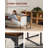 C Shaped Adjustable Height Side Table