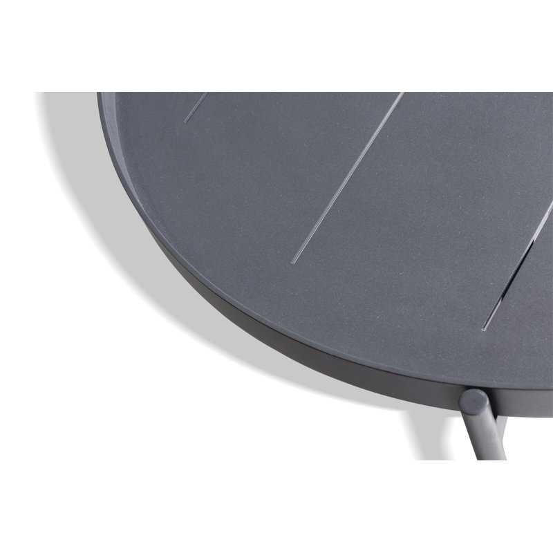 Saltö Lounge Table, Charcoal Gray, 22" W x 22" L x 16.5" H