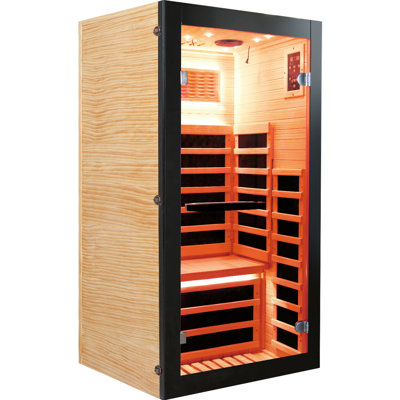 Cabine de sauna pour une personne