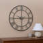 Eshe Metal Skeleton Wall Clock