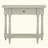 Narrow Console Table with Curved Corner, Retro Entryway Table with Top Drawer and Open Shelf, Sofa Table for Entryway, Hallway and Living Room-2019332665-2019332647