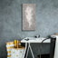 Art mural sur toile Epic Graffiti «Silver Blue Eyed Feathers 3» par Albena Hristova-340331829