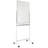 Mount-It! Mobile Dry Erase Magnetic Free-Standing Whiteboard with Locking Caster Wheels and Stand-1334571524