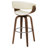 Mykhailo Upholstered Swivel Bar Stool-16665874