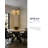  4-Light Modern Drum Chandelier with Globe Crystal Drops-1822414803