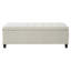 Banc de rangement rembourré avec repose-pieds, banc d'entrée, banc de bout de lit, repose-pieds pour la chambre à coucher, 300 lb-1380946936