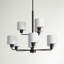 Lustre à neuf lumières Canfield de Génération Lighting -1900772341-1900772343