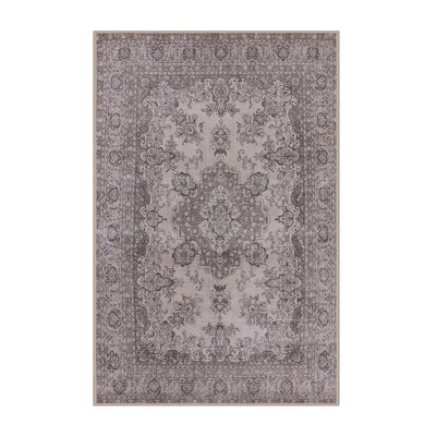 Tapis oriental gris Reshawn