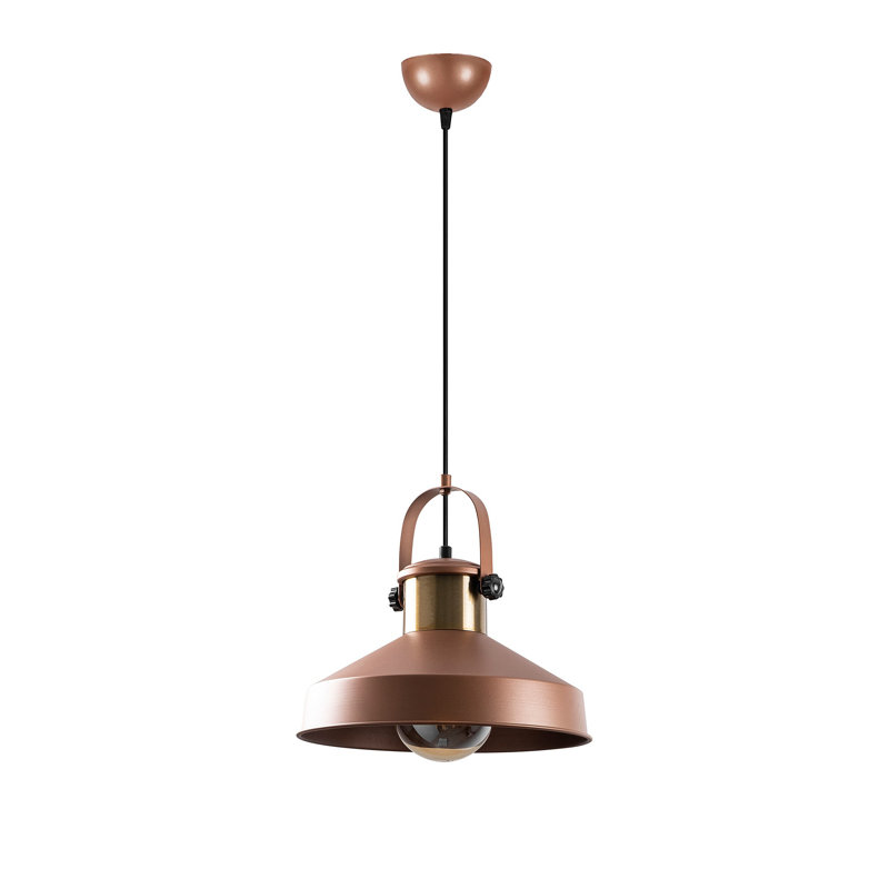 Graciela 1 - Light Dome Pendant, Copper