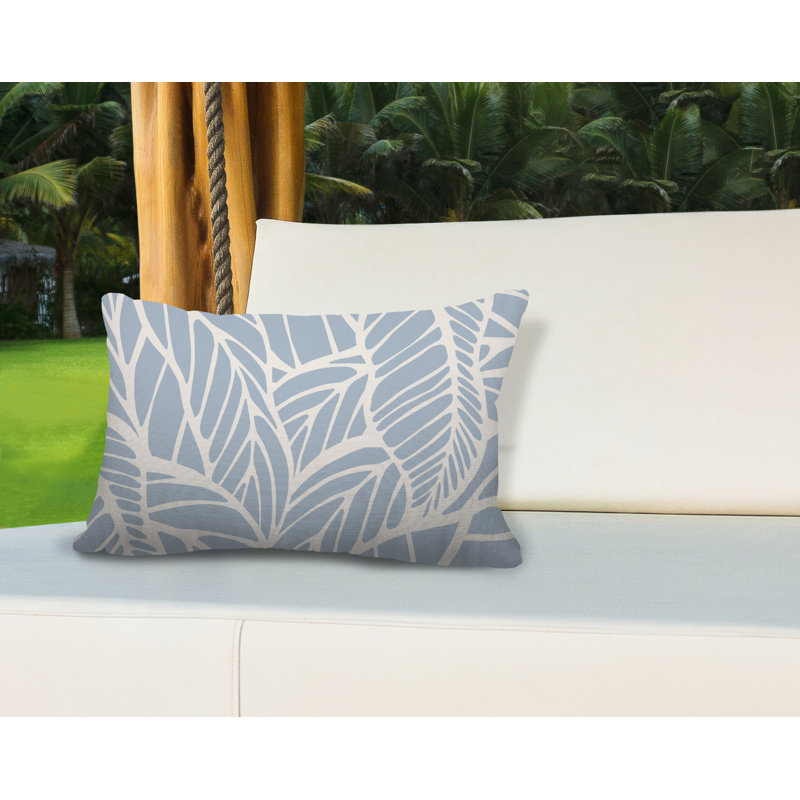 Addison Outdoor Reversible Throw Pillow, 15H" x 15W", 14" x 20", Rectangle