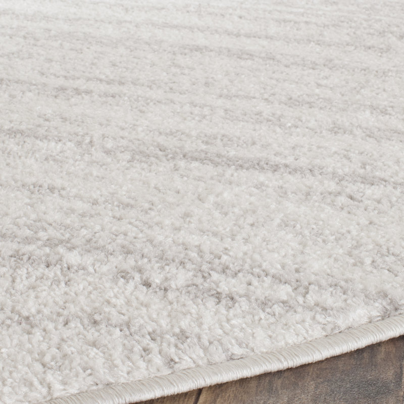 Gicu Performance Solid Color Rug, Round 3'