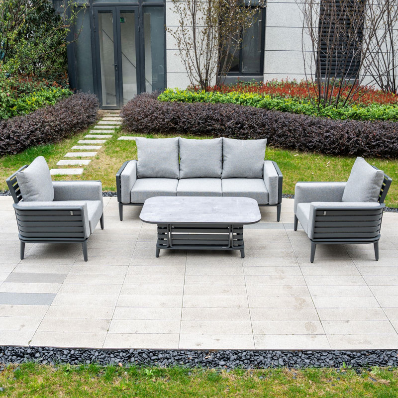 Mimo 4-piece Aluminium Outdoor Sofa Set