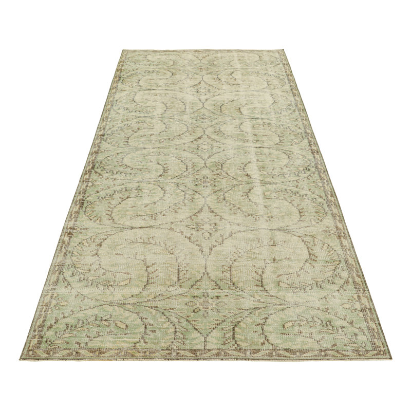 One-of-a-Kind 4'5”x8'6” Hand Knotted Area Rug