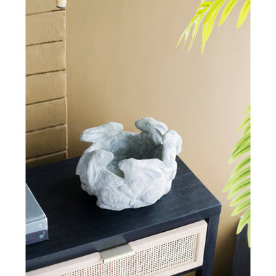 Modern Planter, Bunny Cement Planter