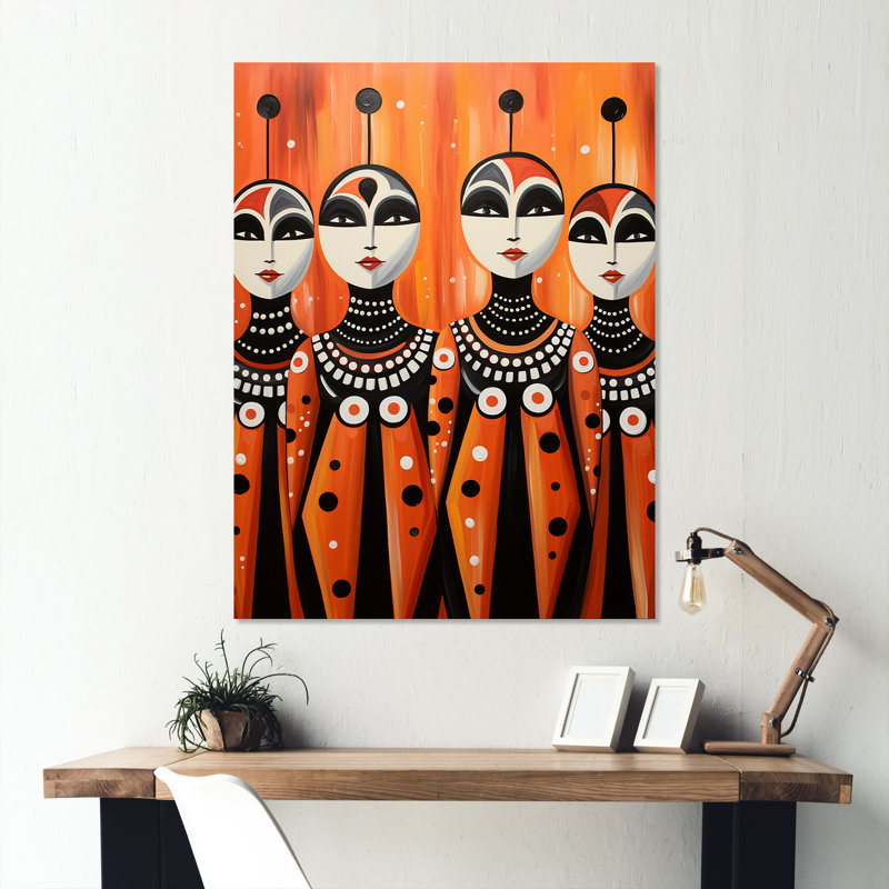 Art moderne moderne en métal matriochka, H 32 po x l 24 po x P 1 po