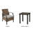 Emmerlyn 2 - Person Patio Conversation Set with Cushions-668161449