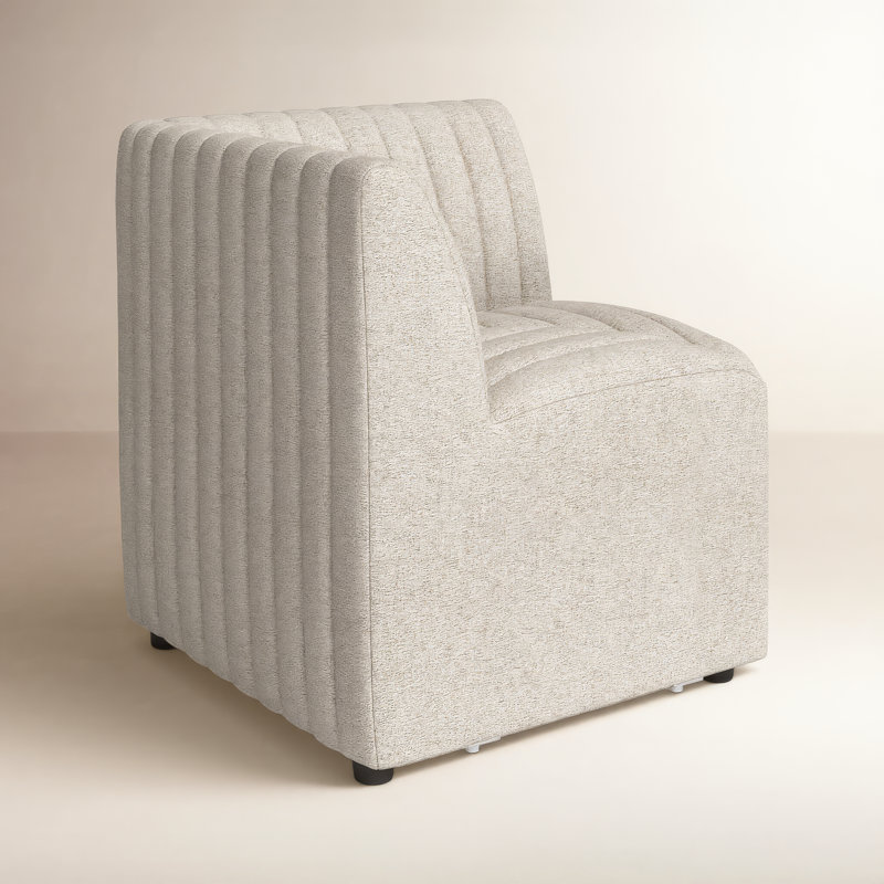 Brandt Upholstered Accent Chair, Orly Natural