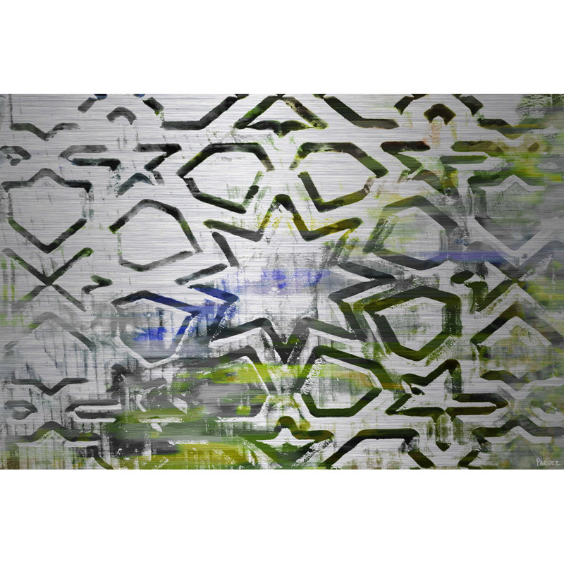 «Khamsas», reproduction sur métal, H 8 po x l 12 po x P 1,5 po