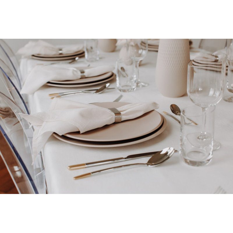 Villeroy & Boch - NewMoon Beige Dinner Plate, Premium Porcelain, 10.5 in