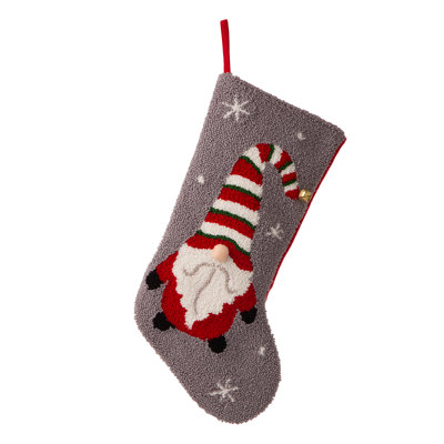 Gnome crocheté Stocking
