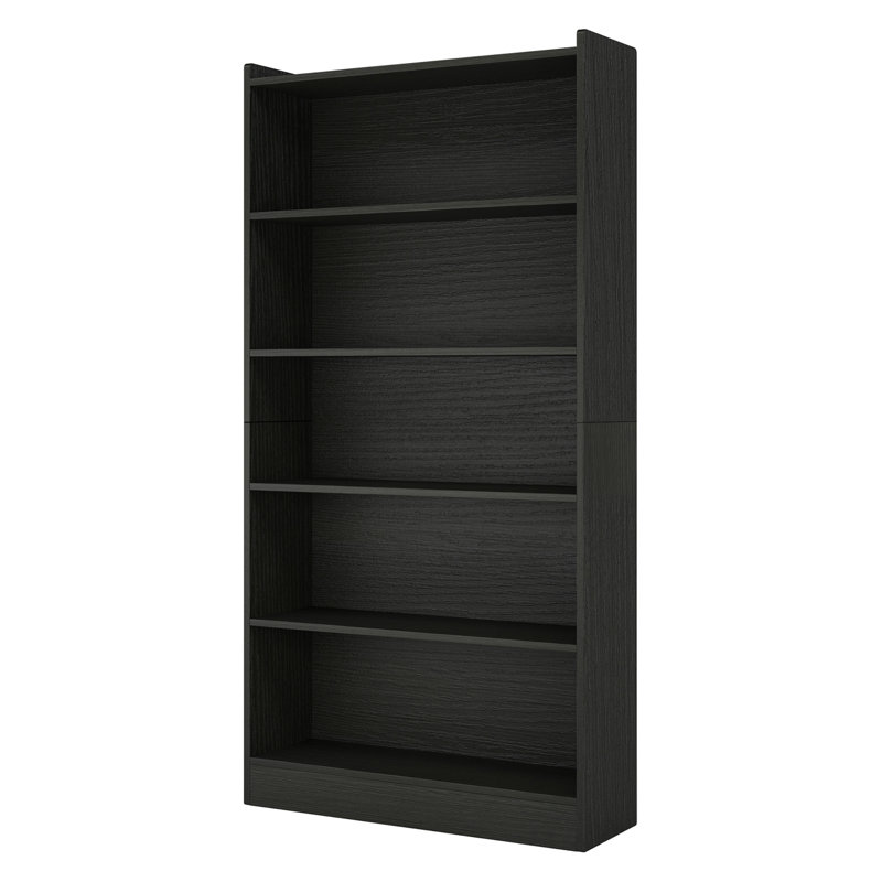 Bibliothèque moderne 70,87 "à 6 niveaux avec rangement pour le salon, (6 tablettes) H 70,87 po x l 35,43 po x P 11,81 po