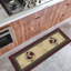 Tapis de couloir de cuisine antidérapant Siesta Rooster Design