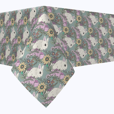 Victor Floral Easter Tablecloth