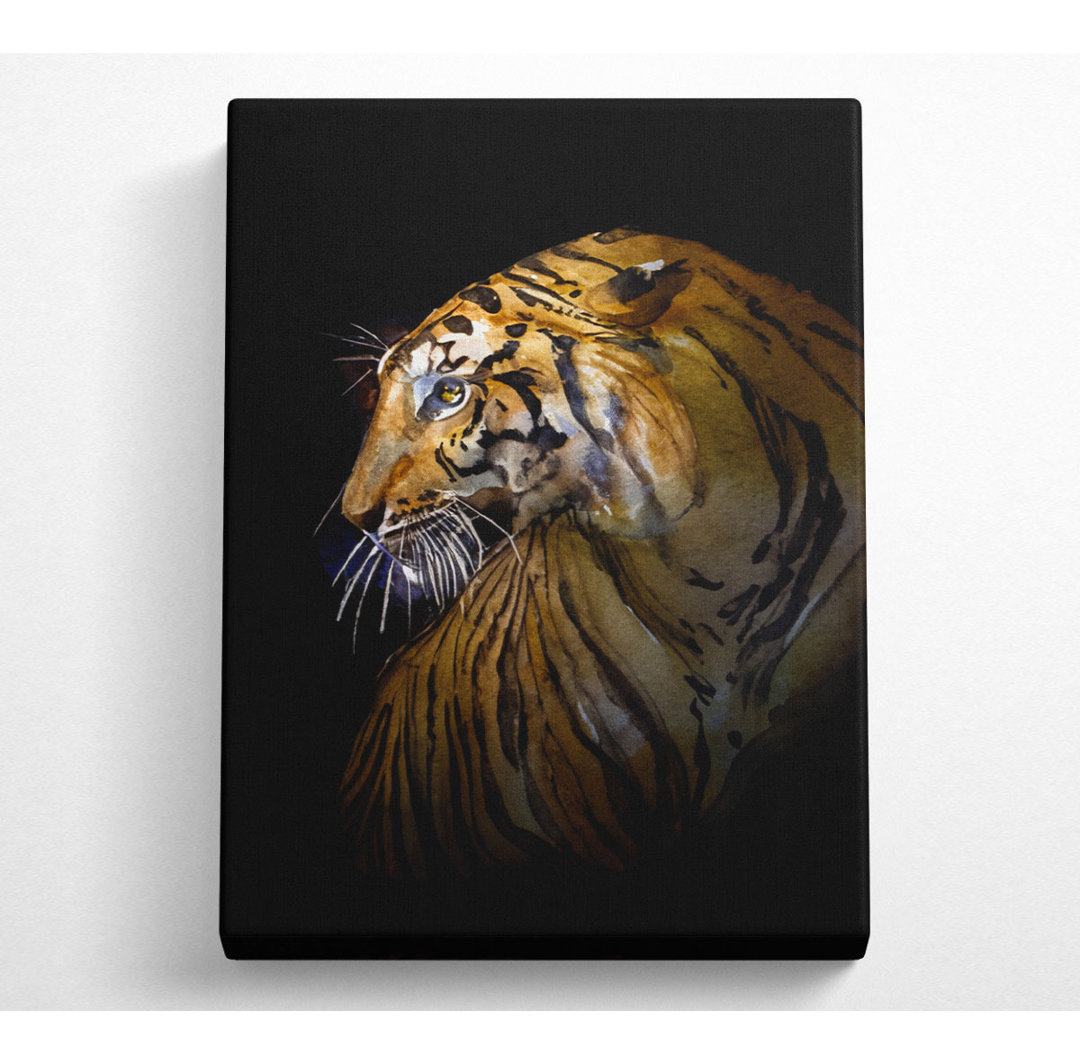 Beautiful Tiger - Kunstdrucke auf Leinwand - Wrapped Canvas