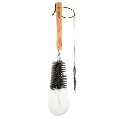 EcoVessel Bamboo Bottle Cleaning Brush