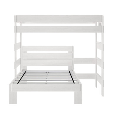  Doyle Solid Wood L-Shaped Bunk Beds