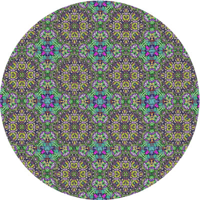 Damask Indoor Rug